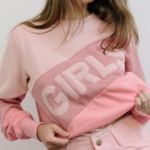 GIRLS Sweatshirt | The Style Club | Large | NWOT